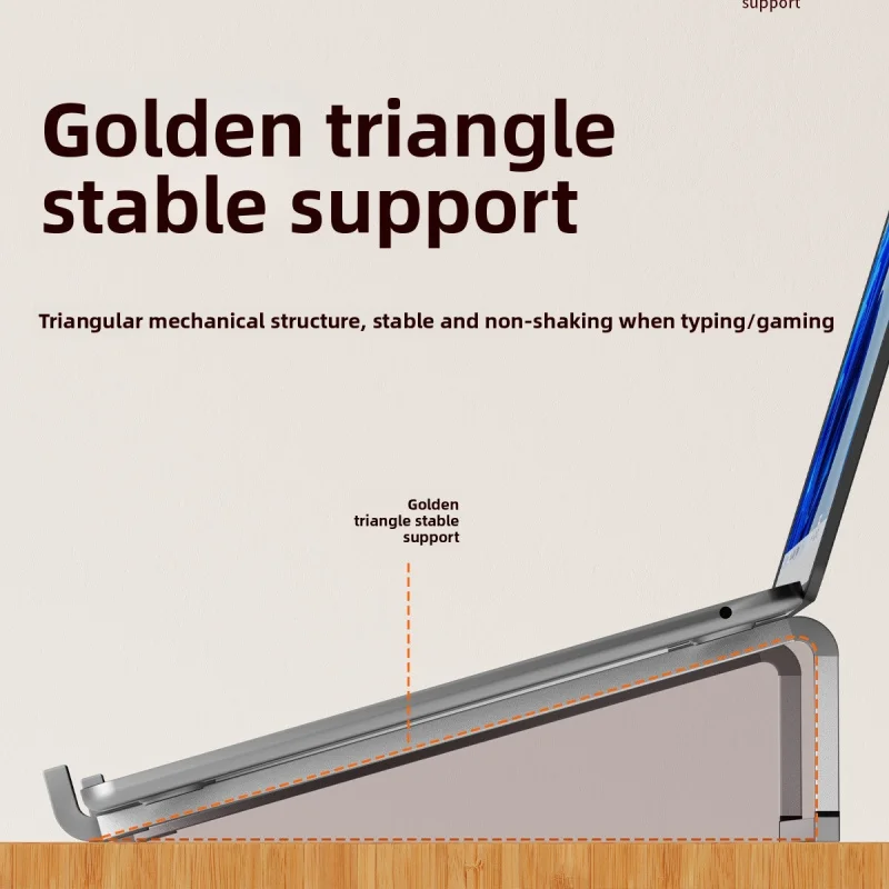 Adjustable Aluminum Laptop and Tablet Stand with Heat Dissipation