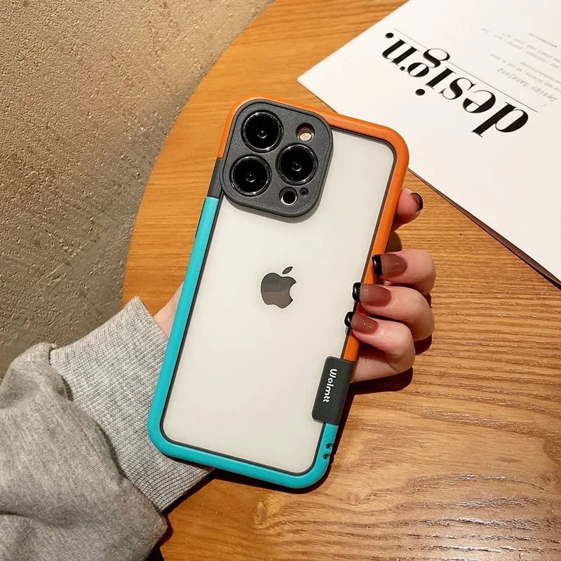 Colorful Soft Silicone Bumper Frame with Shockproof Protection for Phones - Border Only, No Back