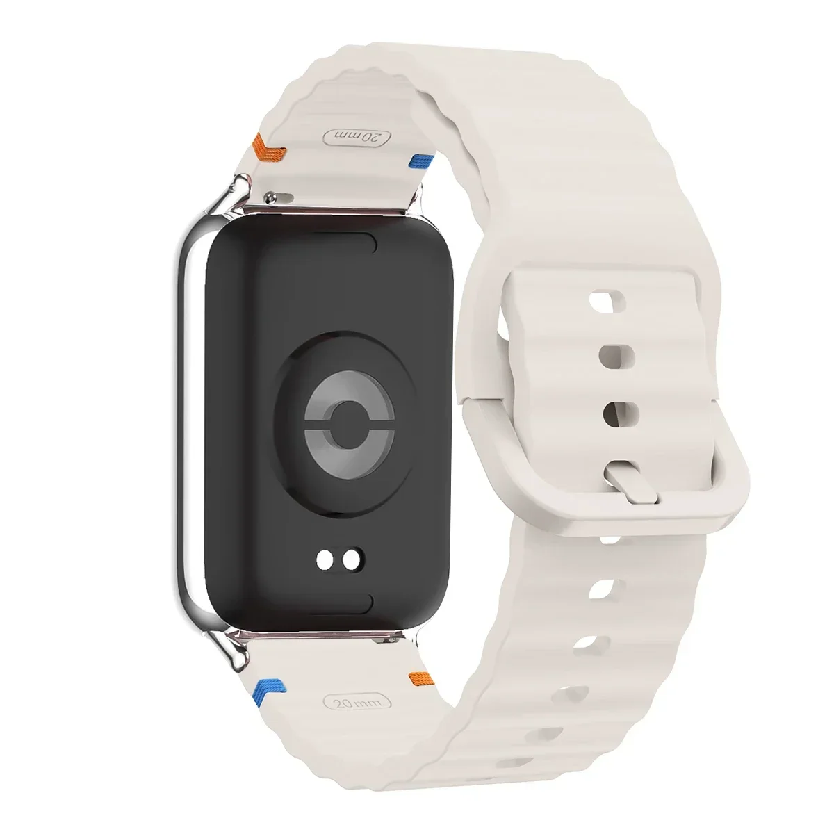 Wave Pattern Silicone Sports Strap | Replacement Wristband