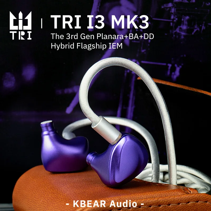 TRI I3 MK3 第 3 世代 Planar+BA+DD ハイブリッド フラッグ