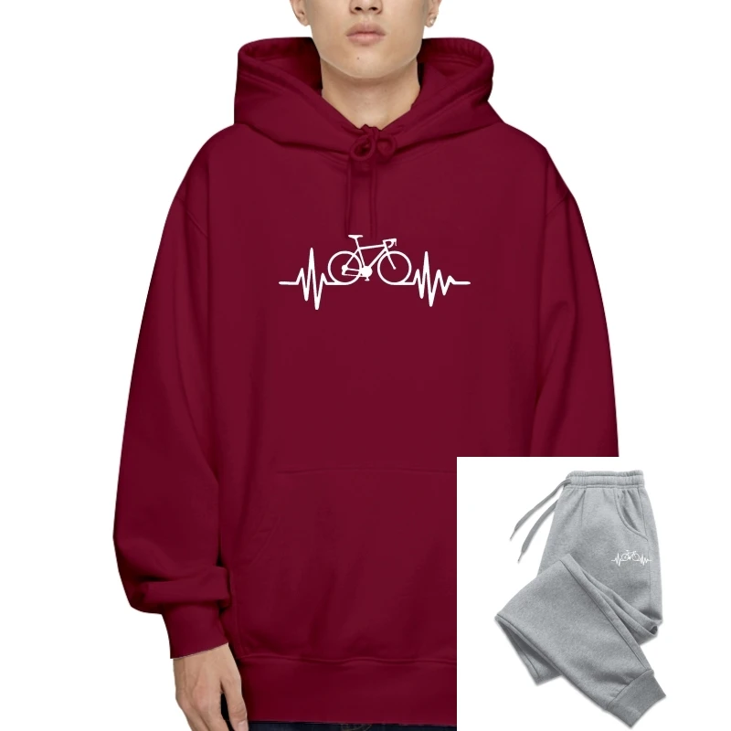 

Bike Pulse SweaHoody Sweatshirt Hoodie Mens Sweatshirt Hoodie Cycling Bicycle Riding Doctor Birthday Medic Gift Cotton Customize