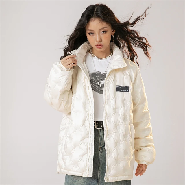 여성을 위한 보온과 스타일의 완벽한 조화: STIWAUP 여성용 경량 구스 다운 재킷