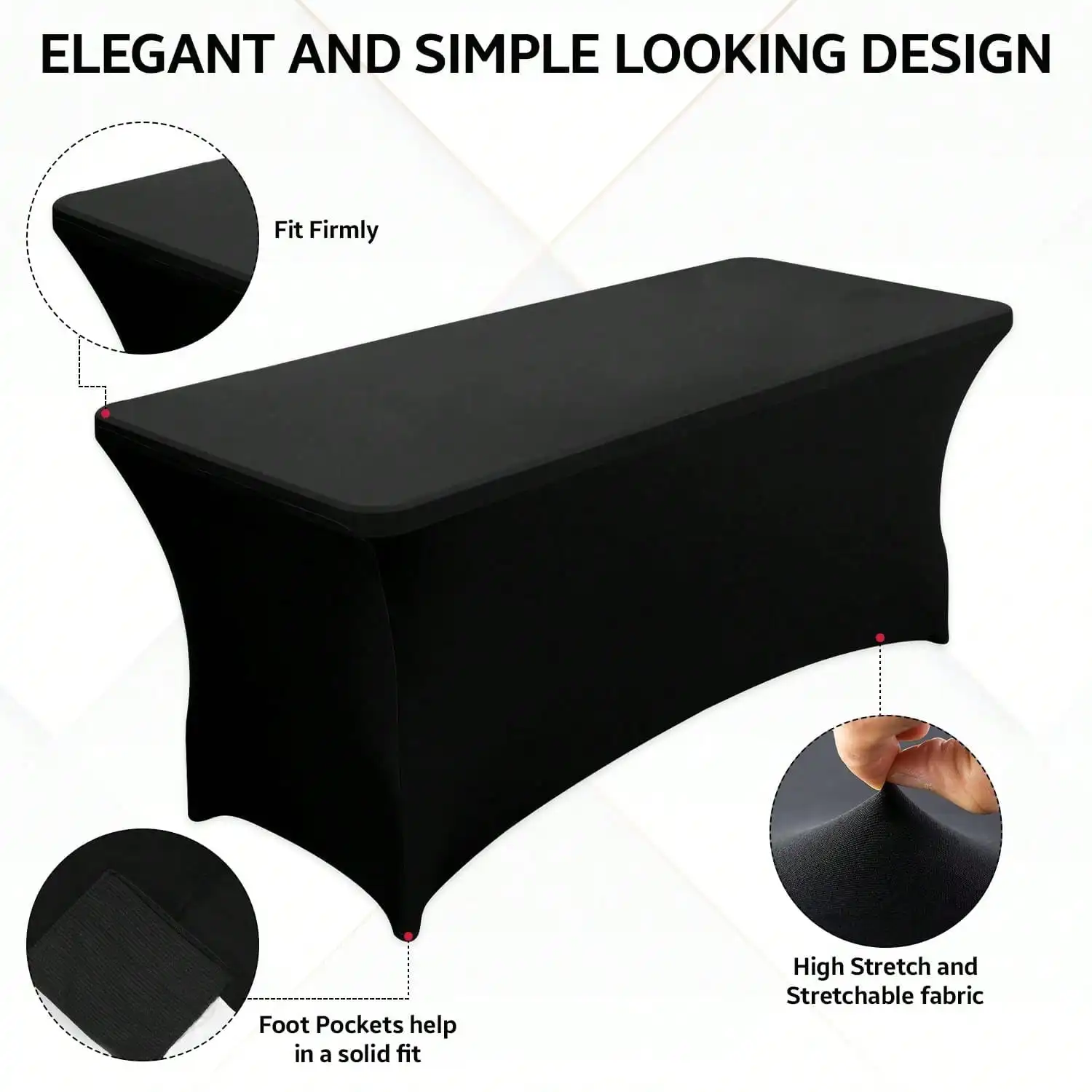 Stretchy Salon Massage Bed Cover Sheets for Beauty Salon Use