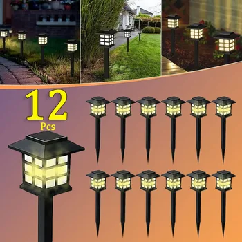 Path solar Lights Waterproof Walkway LED Garden Decor 1