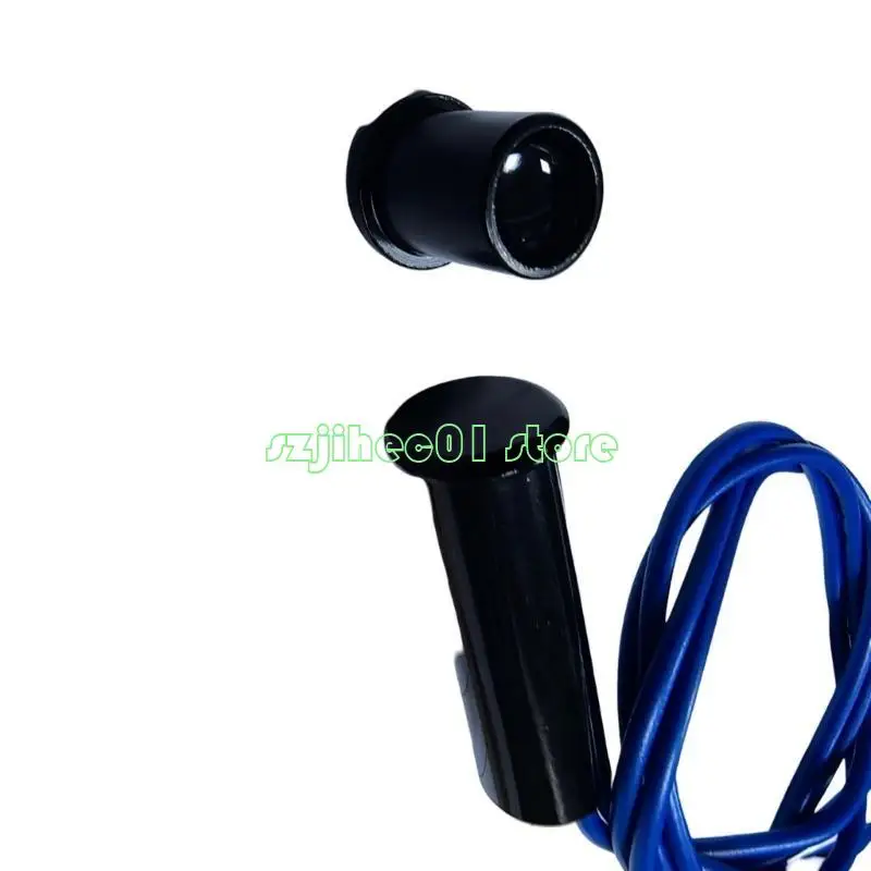 도난 경보 시스템 용 QX2A 110-220V 와이어 마그네틱 스위치 마그네틱 스위치 NC/NO Recessed 와이어 창문 스위치