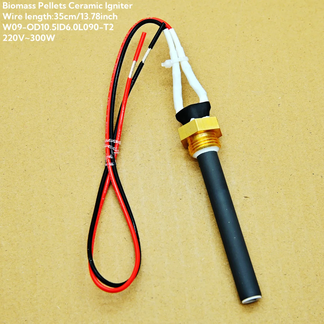 G3/8 Ceramic pellet igniter 220v 300w Kitchen accessories Quick ignition high temperature resistant long-lasting ignition rod wood pellet stove part,grill ignition system,ignition electrode