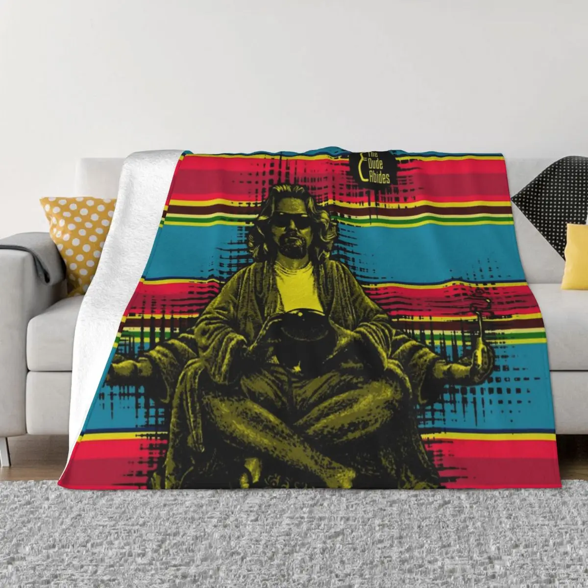 

The Dude Abides Throw Blanket Blanket Fluffy blankets and blankets Cute Blanket decorative blanket