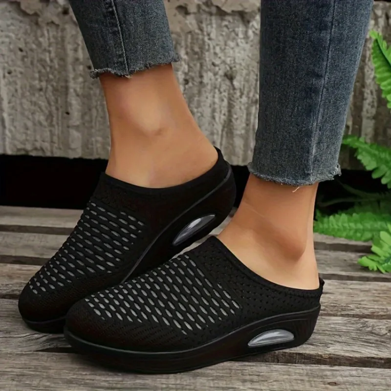 2024 Women’s Wedge Slippers – Vintage Anti-Slip Platform Shoes, Casual Orthopedic Sandals, Plus Size Beach Footwear Sandals
