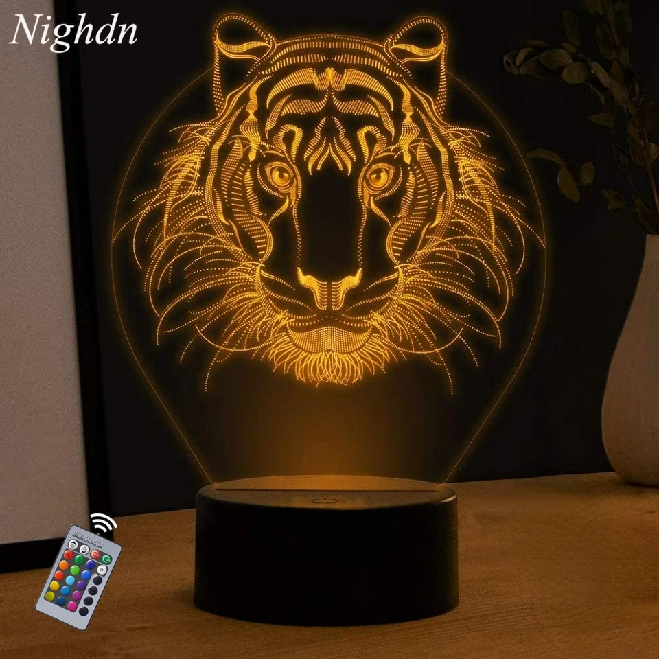 Night Light 3D Bitcoin - USB Powered Optical Illusion Lamp With 7 Color  Changing LED USB Optical Illusion Lamp
