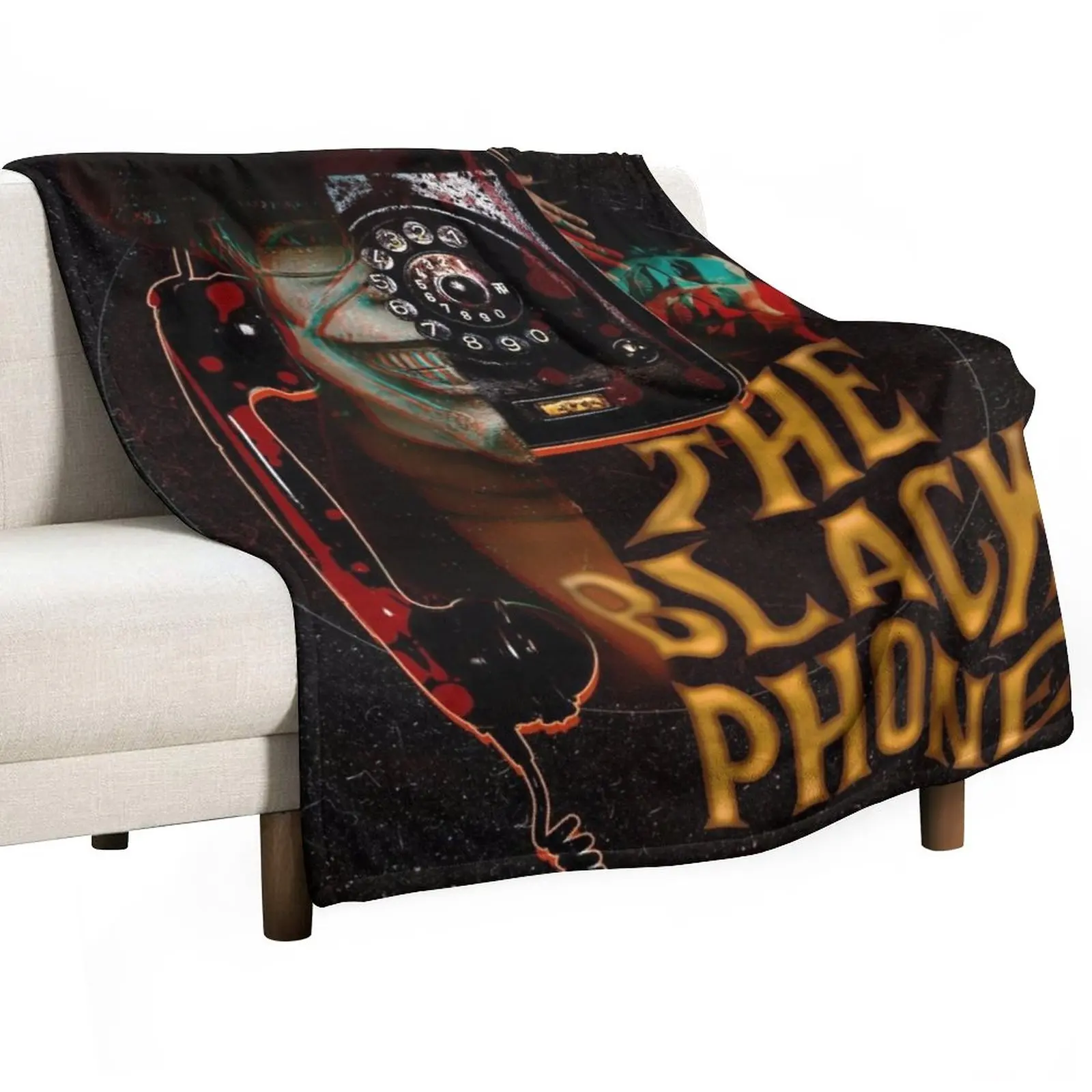 

The Black Phone 2022 Scarys Throw Blanket Blanket Luxury Cute Blanket