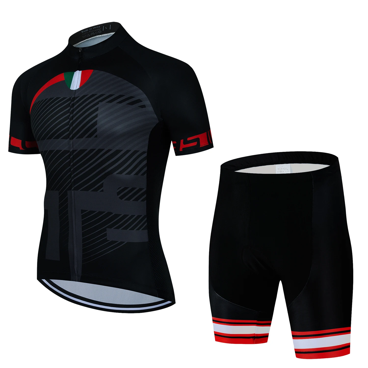 Enhanced Men's Professional Cycling Jersey and Bib Set - Summer Edition