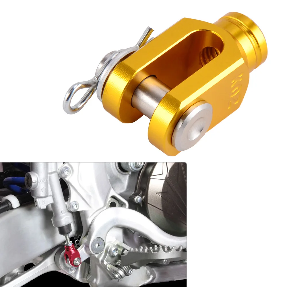 Motocross Rear Brake Clevis For Suzuki DRZ400SM 2004-DRZ 400S 400R 2000-2009 RM 125 250 80 85 RMX 250S 250R LTR450 250SB motorcycle brake lever motorcycle brake hose motorcycle brake pressure switch