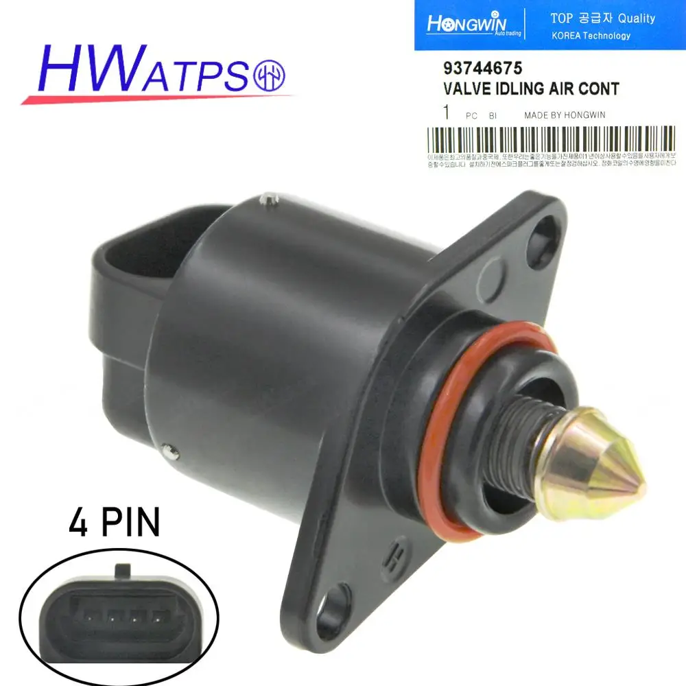 Клапан Регулировки Холостого Хода для Chevrolet Aveo 5 Daewoo Lanos 93744675 л 99-06 17059602 AC495 96434613 ICD00120 Клапан Регулировки Холостого Хода для Chevrolet Aveo 5 Daewoo Lanos 93744675 л 99-06 17059602 AC495 96434613 ICD00120