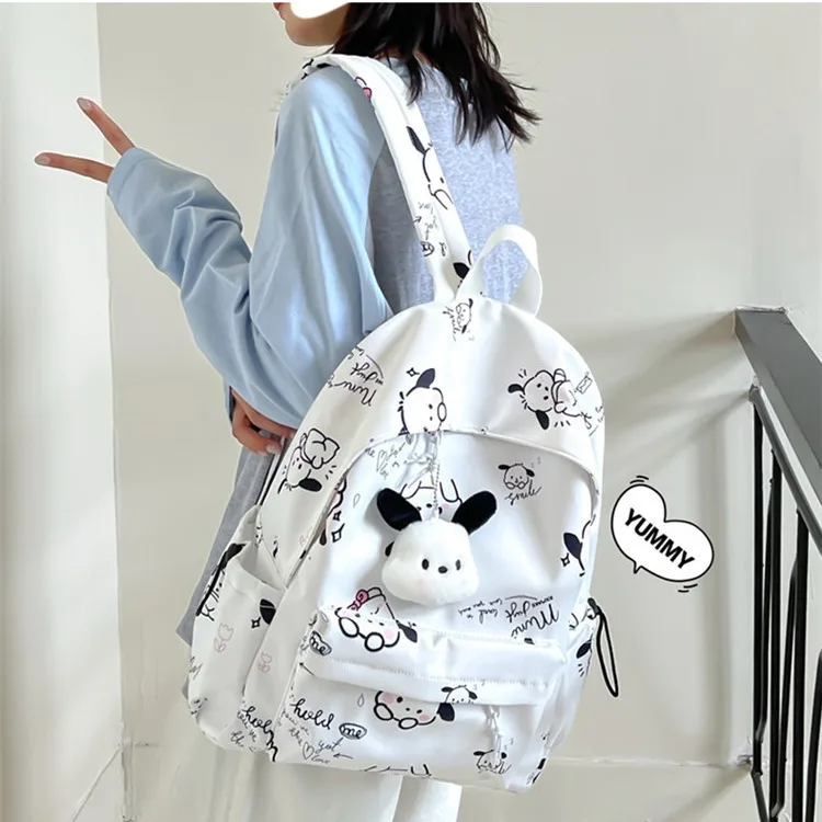 

Sanrio полакко рюкзак аниме милые школьные ранцы студент мультфильм путешествия большая емкость сумка на плечо подарок на день рождения для друга