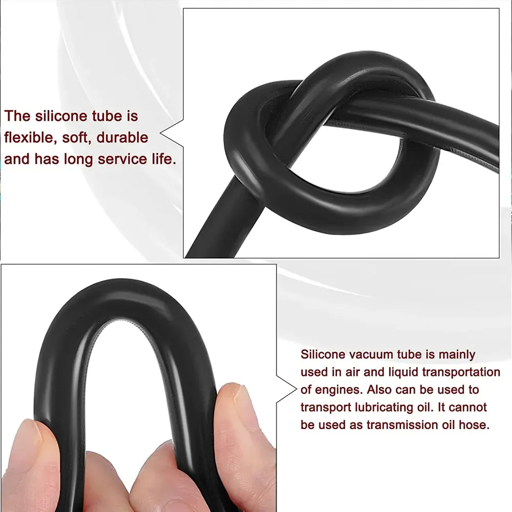 Auto Car Vacuum Silicone Hose 1 meter Universal silicone hose,silicone hose connector