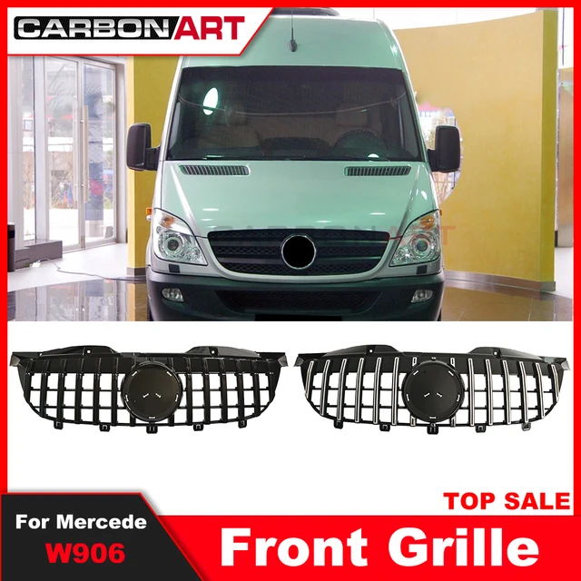 Year 2009 2010 2011 2012 2013 W906 Grille For Mercede Sprinter Gt Grille  W906 Panamerica Front Bumper Mesh Silver And Black - Racing Grills -  AliExpress