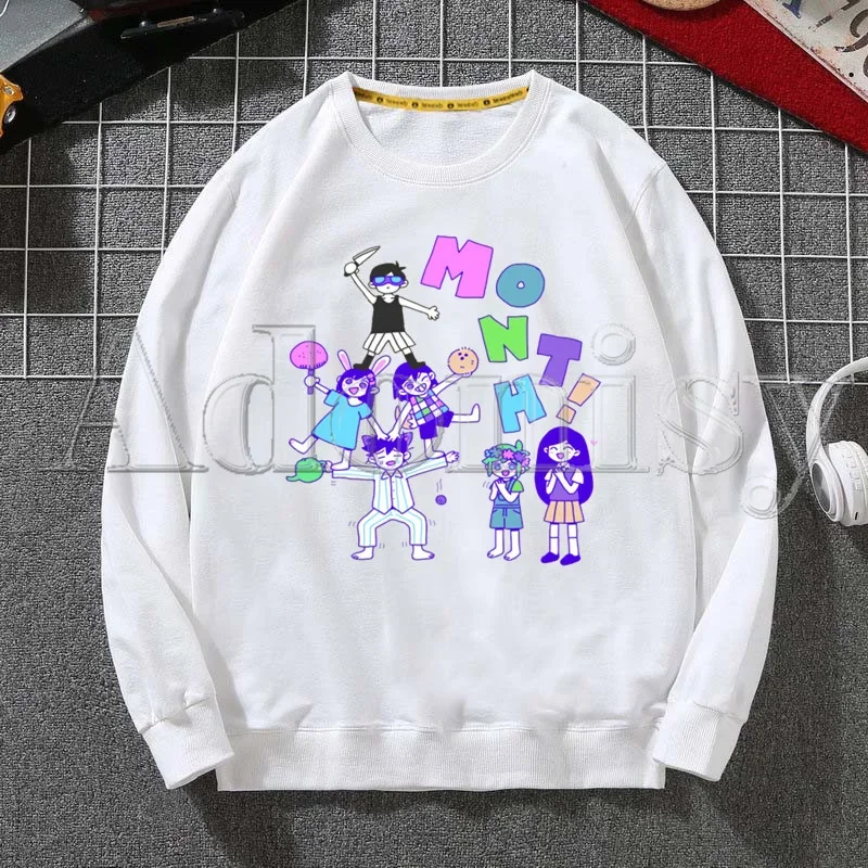 

Omori Модные мужские/женские толстовки Весна Осень мужские повседневные толстовки свитшоты мужские толстовки Свитшот Топы