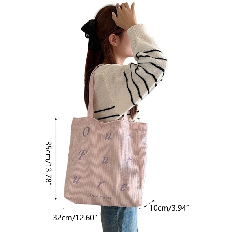 Versatile Shoulder Bag for Travel and Daily Activities Large Capacity Handbag E74B