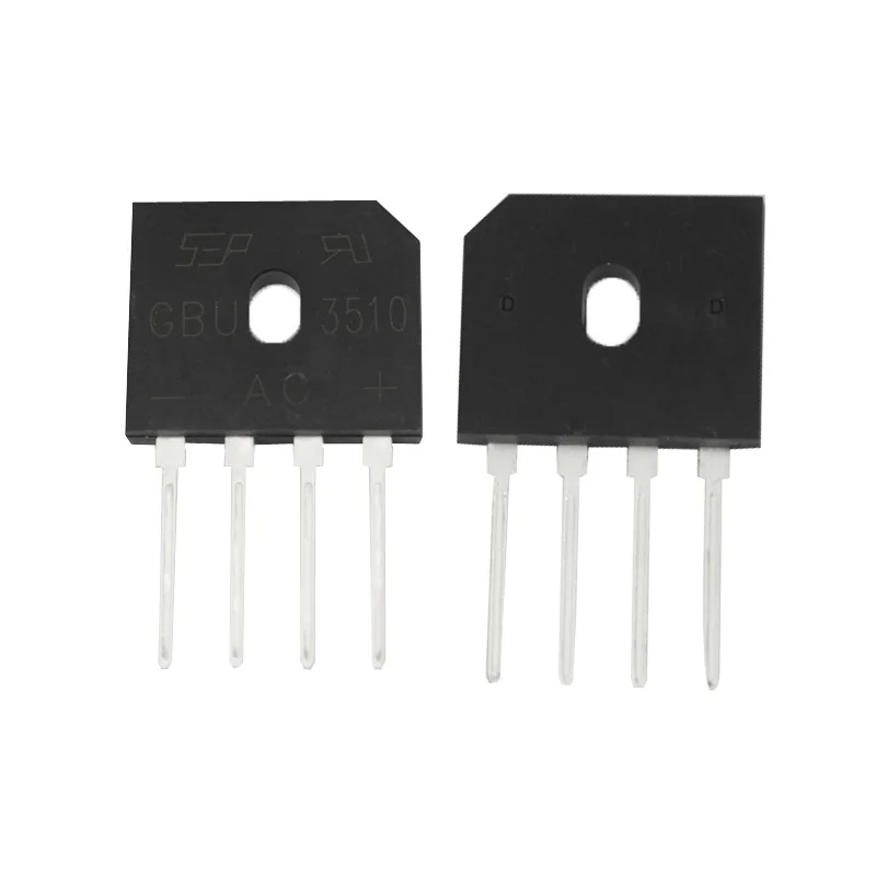 Diode Bridge Rectifier Electronic Component Rectifier Diodes Electrical Rectifier Diodes Electrical Diodes Electrical Component 5pcs/lot RECTIFI DIODE 1000V GBU3510 35A Bridge Rectifer Diodes