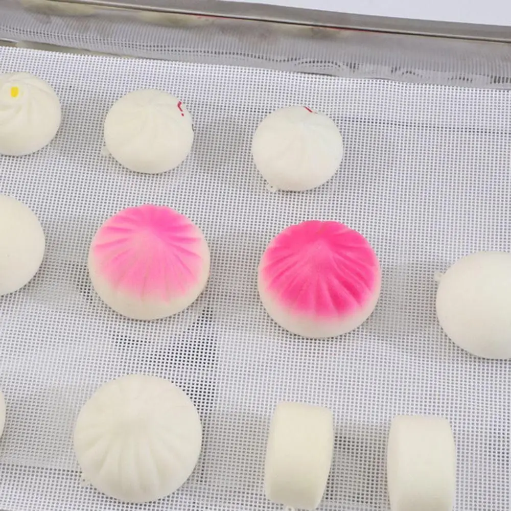 Square Silicone Dehydrator Sheets Non-Stick Thickened Food Fruit Dryer Mats Reusable Steamer Mesh Pad Sheet Baking Accessories silicone dehydrator mats