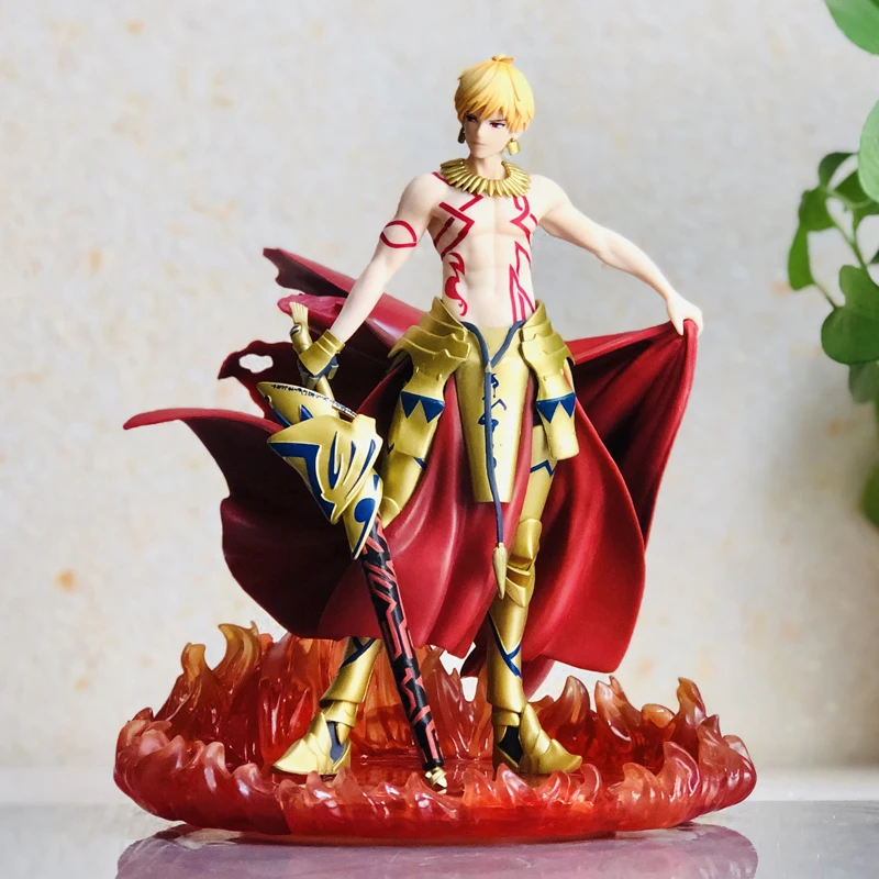 

Big Anime Fate Stay Night Archer Gilgamesh Action Figure 1/8 Scale PVC Figurine Statue Excellent Model Toy Collectibles Gifts