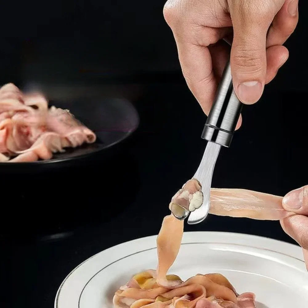 Eel and Loach Gut Opener Household Stainless Steel Gut Scraping Oil Knife Kitchen Gadgets Duck Chicken Knife Special Tools