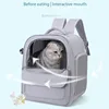 Transparent Pet Cat Carrier Bag Outdoor Travel Backpack for Cats Small Dogs Breathable Cat Carrying Bag Pet Supplies 2