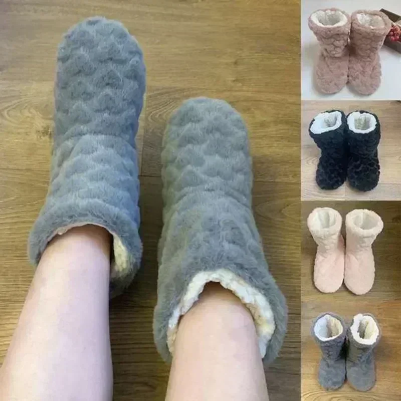 

Thickened Slipper Mens Velvet Socks Sock Floor Plus Sleeping Home Slip Winter Thick Women Warm New Soft Thermal