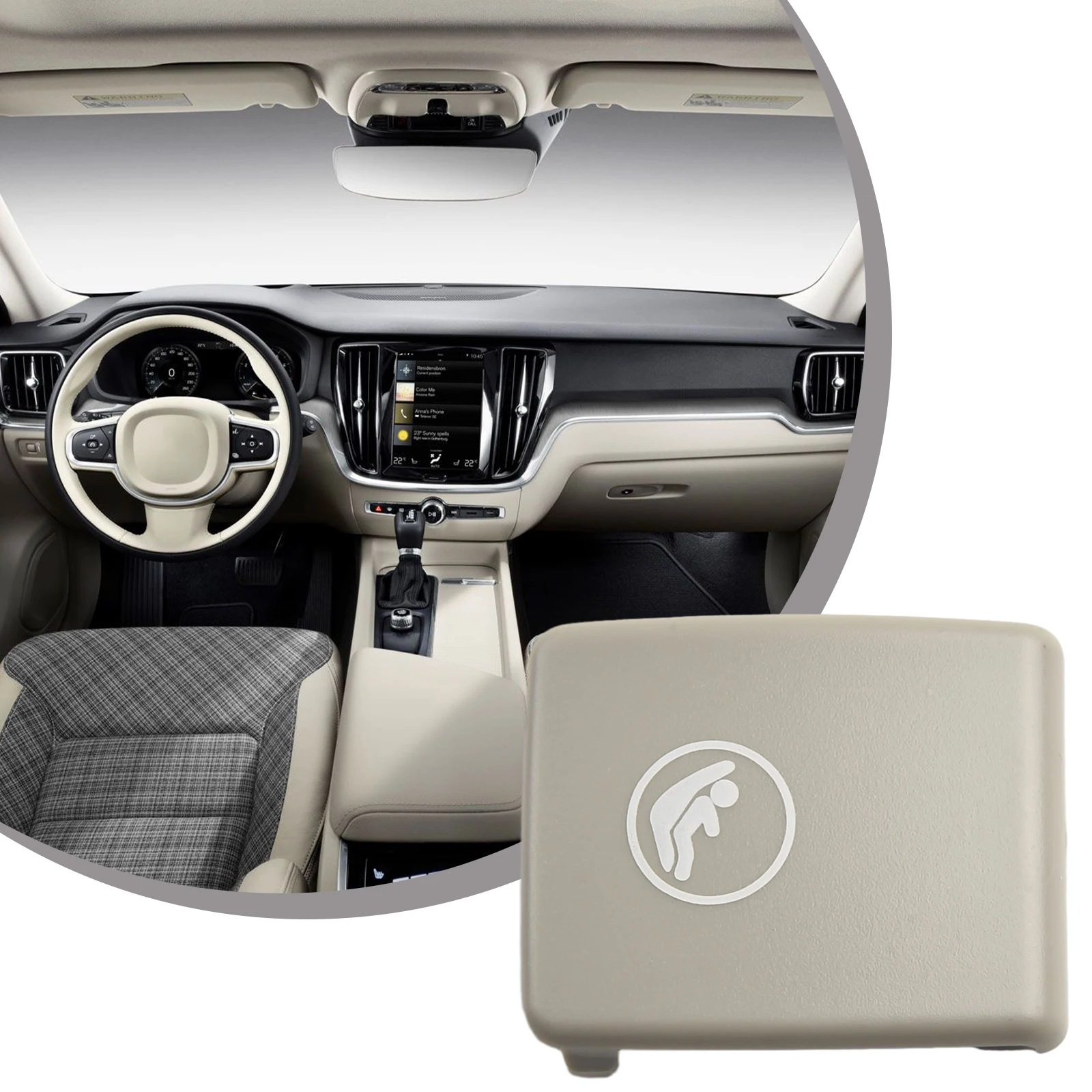 

For Volvo XC40 XC60 Isofix Mounting Cap Isofix Mounting Cap Isofix Mount Cap For S90 V90 S60 Car Spare Parts