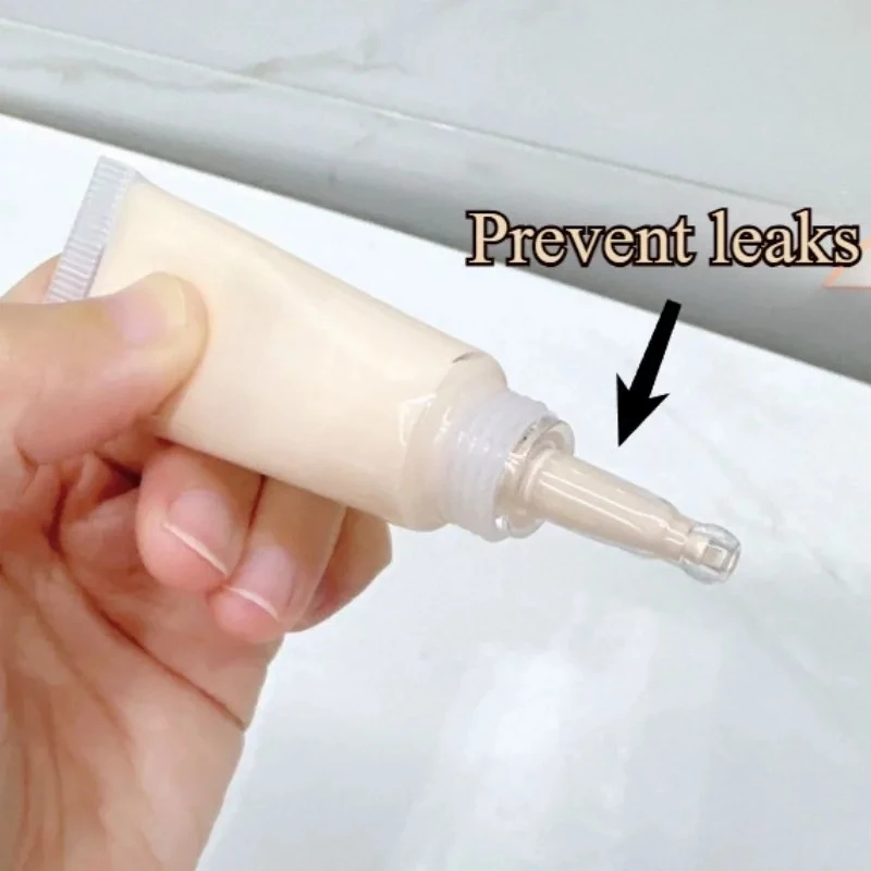 Portable Travel Size Drophead Cosmetics Liquid Foundation Storage Bottle