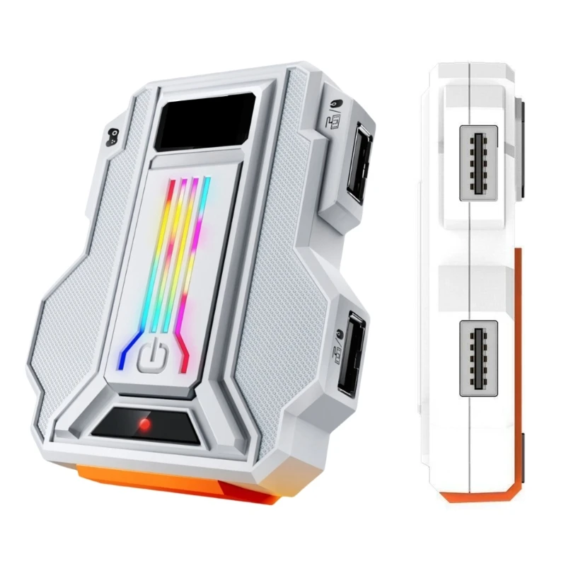 

Game Consoles Keyboards and Mice Attachment Video Game Controllers Converter Adapters with RGB Light