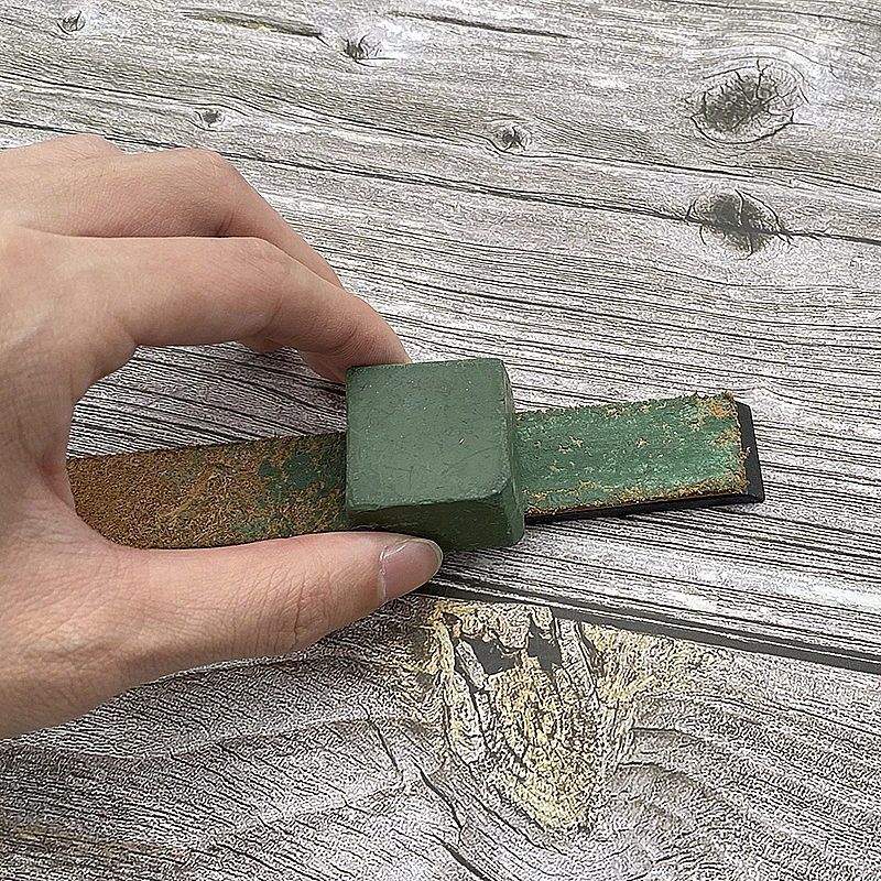 Knife Polishing Sharpener Sharpening Stone Leather Sharpening Tool Polishing Paste Compound Grinding Paste Plate Set knife sharpener knife sharpening stone polishing paste