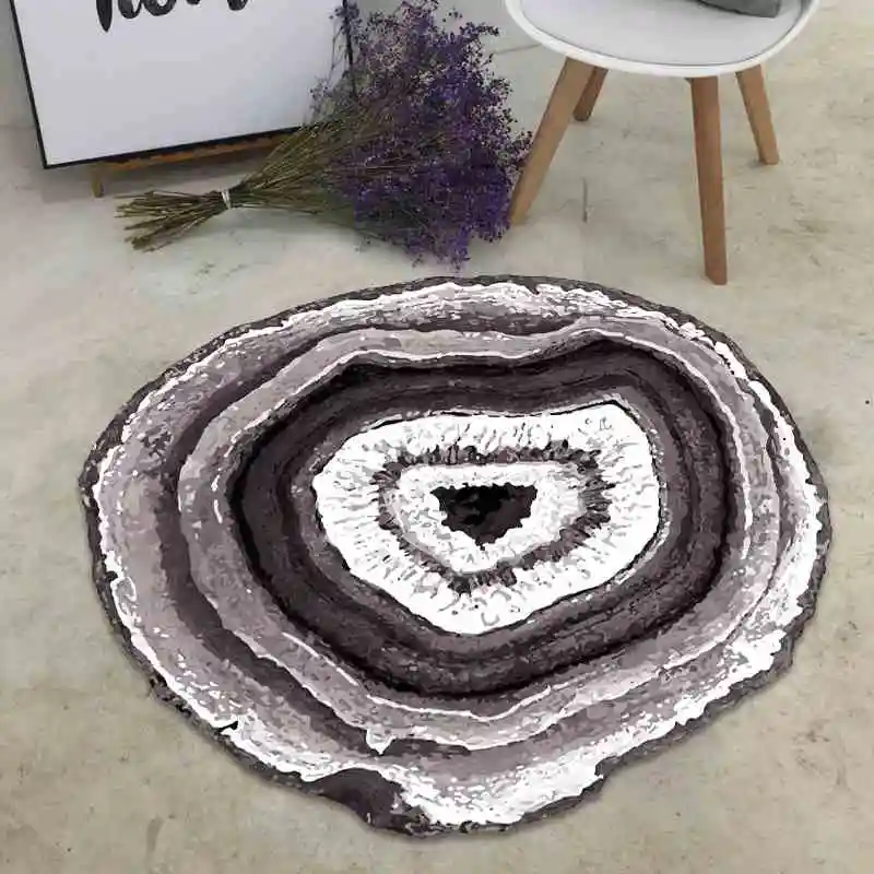 

2023 floor mats, soft and non slip bathroom floor mats grey