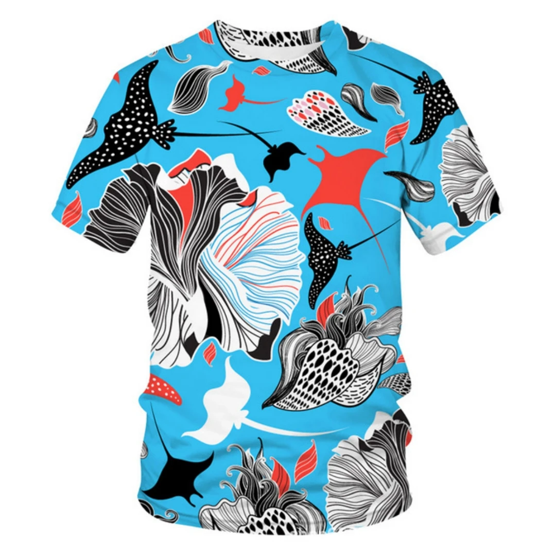 

Summer T Shirts Children's Leisure Graffiti Series 3D Print Top Short Sleeve Lightweight Children Boy/Girl T-shirt Tops Ropa