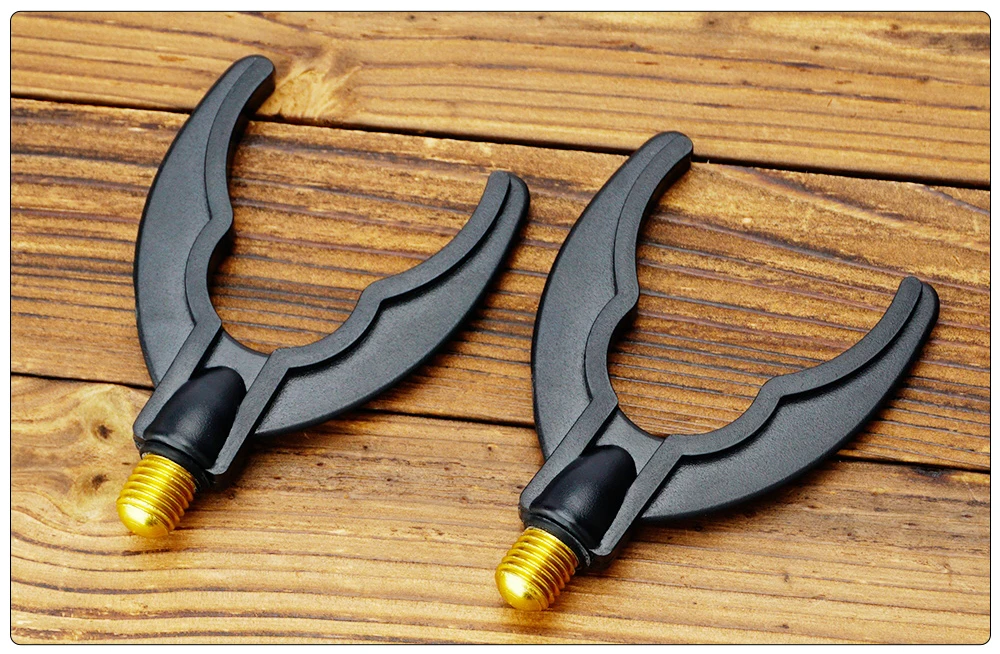 Hirisi 2/3 stücke Karpfen Angelrute Rest Kopf AC136 Für Angeln Bank Sticks Buzz Bar Angeln Zubehör – Detail 6