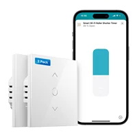 Meross HomeKit Smart Wi-Fi Roller Shutter Timer Electric Motor Curtain Blind Switch EU/UK Version Support Alexa Google Assistant