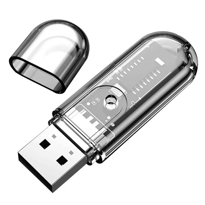 

USB Aux Adapter Sturdy Portable USB 5.3 Receiver Audio Adapter High-Speed In-car Music Reception Adapter Multifunctional And
