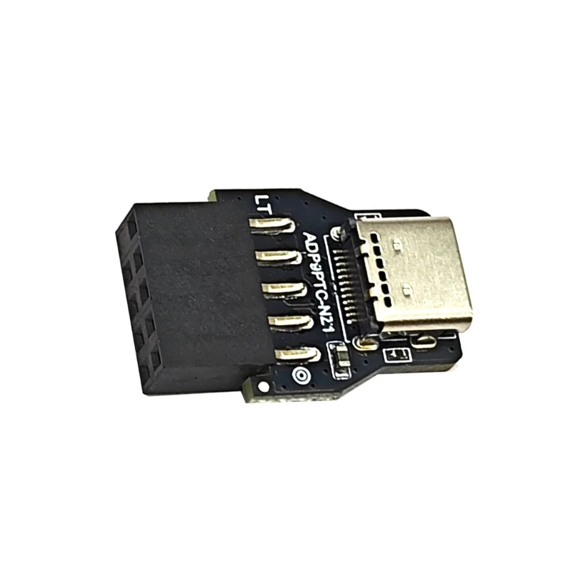 Usb2 0 9pin to type c converters usb 2 0 internal motherboard connector