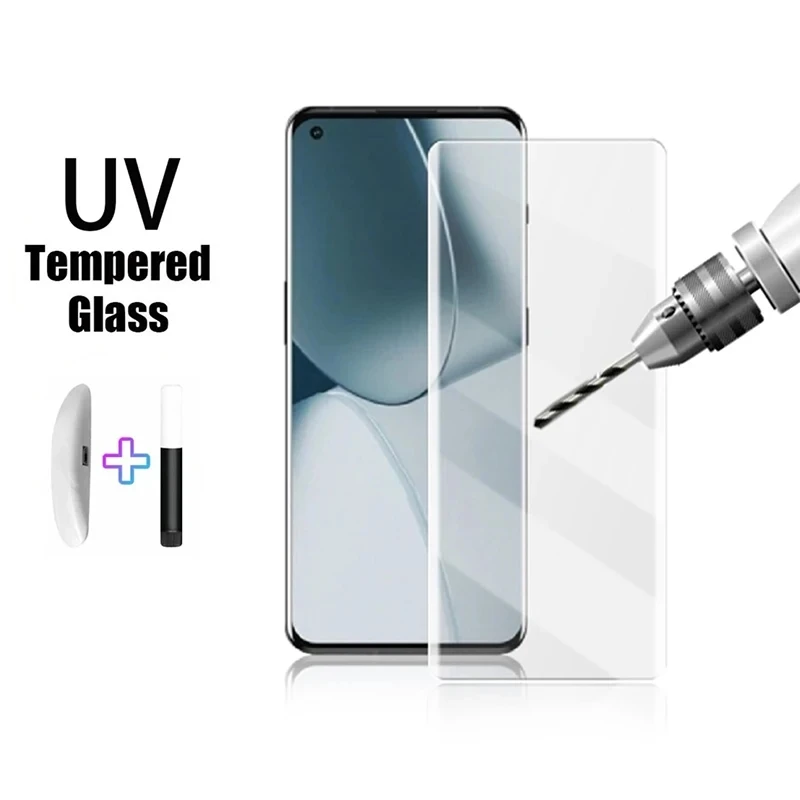 Samsung Galaxy Xiaomi Mi 10 Gorilla Glass UV Tempered Glass For - Main Image