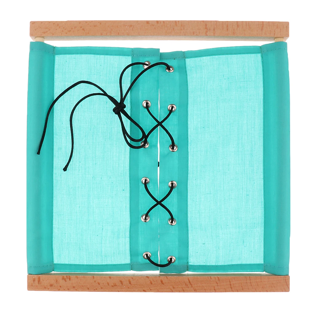 Montessori Basic Life Skills Material Pieces Wooden Dressing Frames