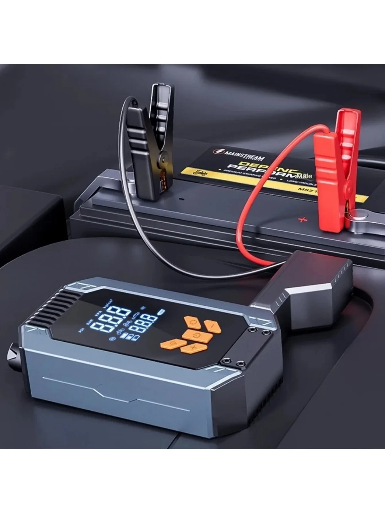 Inflatable Pump Outdoor Car Emergency Starting Power Car Inflatable All-in-One Battery Air Compressor