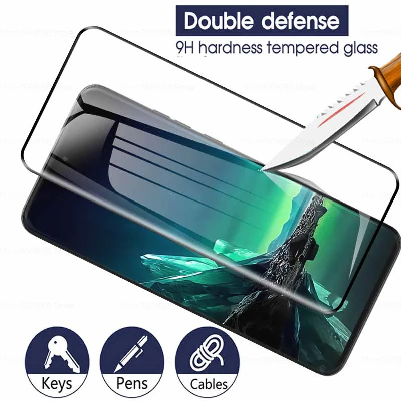 6-in-1 9D Tempered Glass Screen & Camera Lens Protector