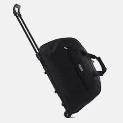 Large Capacity Men Trolley Bag Portable Waterproof Travel Suitcase Women Rolling Luggage with Wheels Carry-On Bags 대용량 여행용 백