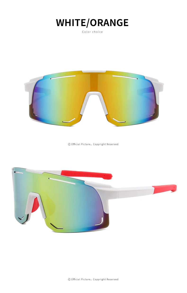 Polarisierte Radfahren Sonnenbrille UV Schutz Winddicht Gläser Für Männer Frauen Polarisierte Linse Straße Reiten Fahrrad Sport Brille Brillen – Detail 12