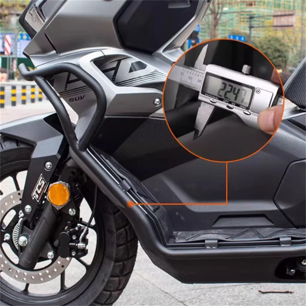 VOGE SR150S SR 150S용 고품질 범퍼, 앞뒤 범퍼, 낙하 방지 바, 배기 보호 바, 차체 충돌 방지 바