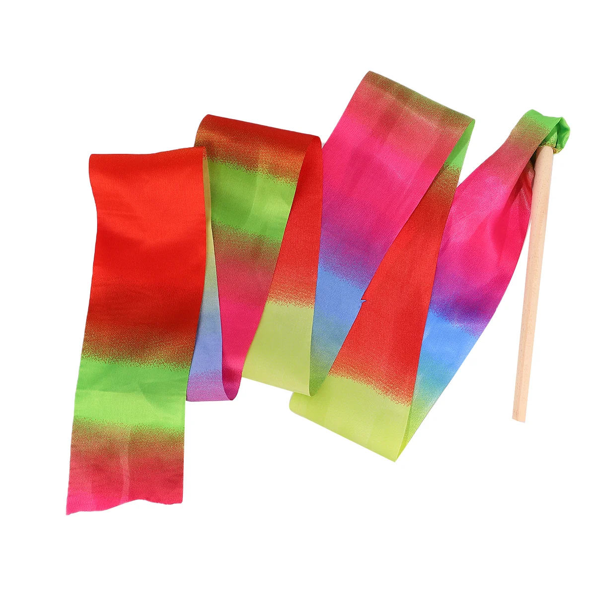 

Dancing Gymnastics Ribbon Silk Dance Streamer Kids Streamers Rhythmic Wand