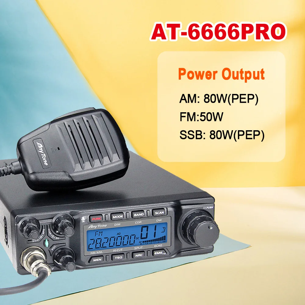 Radioddity QT60 Pro 10 Meter Radio [OPEN BOX]