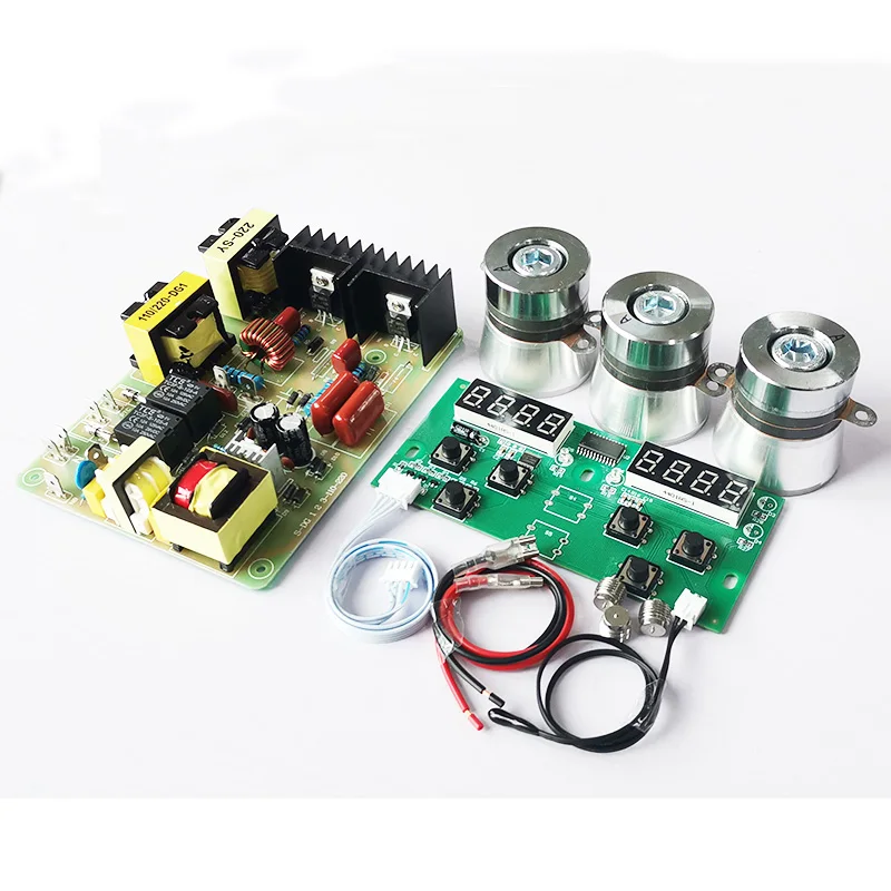 초음파 클리너 PCB 보드 회로 기판, 자동차 세탁기 산업용 청소 기계용 변환기 포함, 40KHz, 180W