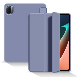 Trifold Stand Smart Case with Pencil Holder and Soft Back, Auto Sleep/Wake Feature (YT - Purple)