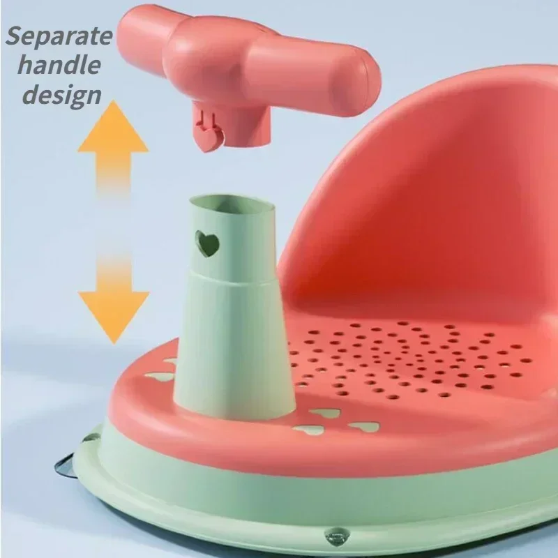 Baby Tub Seat Bathtub Pad Mat Chair Safety Anti Slip Newborn Infant Baby Care Children Cute Bathing Seat For 6-18 Months baby bath support pad,baby bath seat,baby bath tool